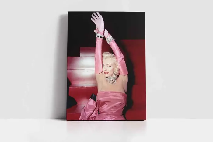 Renkli Marilyn Monroe | Kanvas Tablo | Cam Tablo | Mdf Tablo | A31093 - Görsel 2