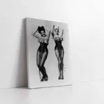 Siyah Beyaz Marilyn Monroe | Kanvas Tablo | Cam Tablo | Mdf Tablo | A31100