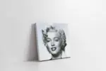 Siyah Beyaz Marilyn Monroe | Kanvas Tablo | Cam Tablo | Mdf Tablo | A31103