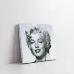 Siyah Beyaz Marilyn Monroe | Kanvas Tablo | Cam Tablo | Mdf Tablo | A31103