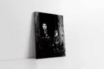 Siyah Beyaz Charlie Chaplin | Kanvas Tablo | Cam Tablo | Mdf Tablo | A31111
