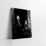 Siyah Beyaz Charlie Chaplin | Kanvas Tablo | Cam Tablo | Mdf Tablo | A31111