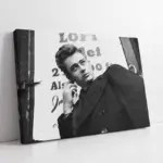 Siyah Beyaz James Dean | Kanvas Tablo | Cam Tablo | Mdf Tablo | A31116