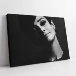 Siyah Beyaz Audrey Hepburn | Kanvas Tablo | Cam Tablo | Mdf Tablo | A31136