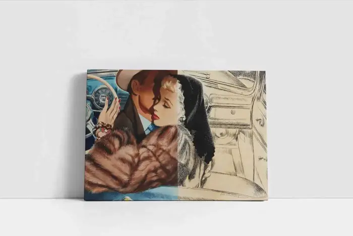 John Whitcomb | Kanvas Tablo | Cam Tablo | Mdf Tablo | A31169 - Görsel 2