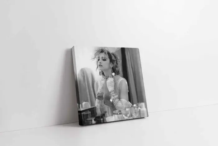 Siyah Beyaz Madonna | Kanvas Tablo | Cam Tablo | Mdf Tablo | A31177 - Görsel 1