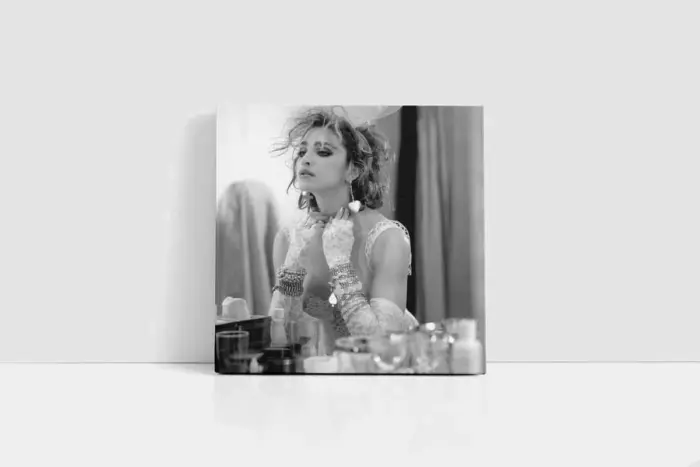 Siyah Beyaz Madonna | Kanvas Tablo | Cam Tablo | Mdf Tablo | A31177 - Görsel 2