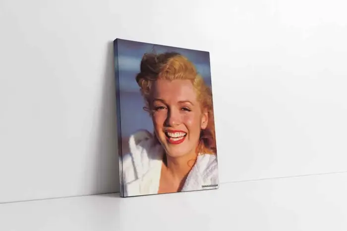 Renkli Marilyn Monroe | Kanvas Tablo | Cam Tablo | Mdf Tablo | A31204 - Görsel 1