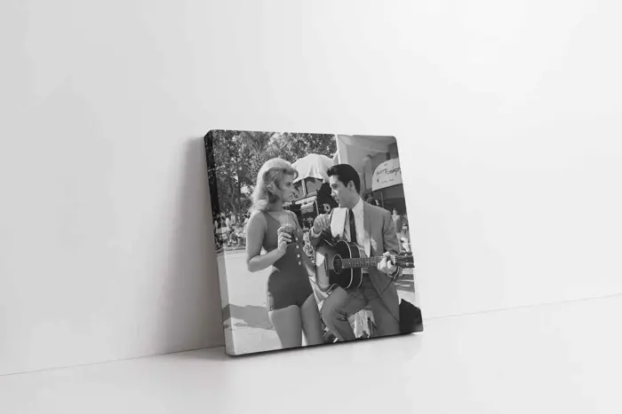 Elvis Presley Ve Ann Margaret | Kanvas Tablo | Cam Tablo | Mdf Tablo | A31206 - Görsel 1