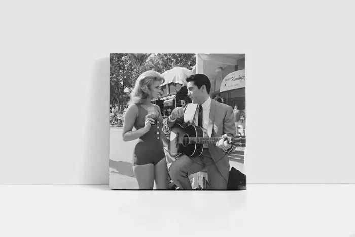 Elvis Presley Ve Ann Margaret | Kanvas Tablo | Cam Tablo | Mdf Tablo | A31206 - Görsel 2