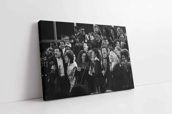 We Are The World Posteri | Kanvas Tablo | Cam Tablo | Mdf Tablo | A31209 - Görsel 1