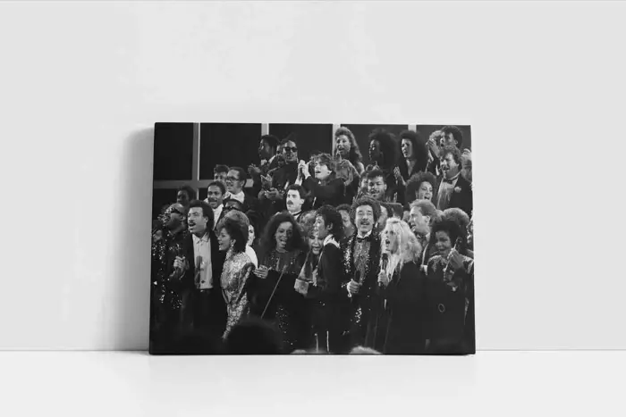 We Are The World Posteri | Kanvas Tablo | Cam Tablo | Mdf Tablo | A31209 - Görsel 2