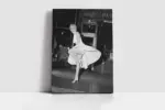 Uçuşan Beyaz Elbiseli Marilyn Monroe | Kanvas Tablo | Cam Tablo | Mdf Tablo | A31212 - Görsel 2