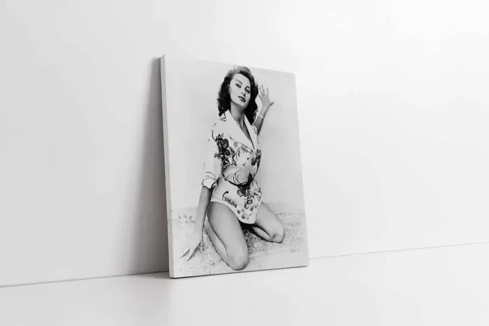 Sophia Loren | Kanvas Tablo | Cam Tablo | Mdf Tablo | A31216 - Görsel 1