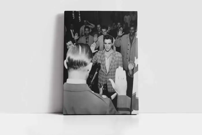 Elvis Presley | Kanvas Tablo | Cam Tablo | Mdf Tablo | A31221 - Görsel 2