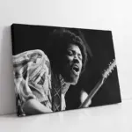Jimi Hendrix Konser | Kanvas Tablo | Cam Tablo | Mdf Tablo | A31235