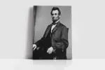 Abraham Lincoln | Kanvas Tablo | Cam Tablo | Mdf Tablo | A31237 - Görsel 2