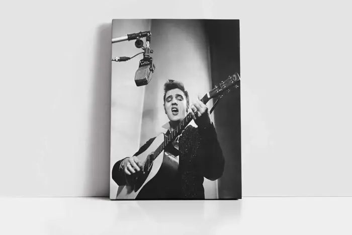 Elvis Presley | Kanvas Tablo | Cam Tablo | Mdf Tablo | A31260 - Görsel 2