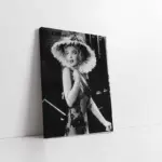 Marilyn Monroe Siyah Beyaz | Kanvas Tablo | Cam Tablo | Mdf Tablo | A31279