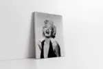 Marilyn Monroe Gülerken Çekilmiş | Kanvas Tablo | Cam Tablo | Mdf Tablo | A31281