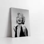 Marilyn Monroe Gülerken Çekilmiş | Kanvas Tablo | Cam Tablo | Mdf Tablo | A31281