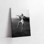 Marilyn Monroe Siyah Beyaz | Kanvas Tablo | Cam Tablo | Mdf Tablo | A31282