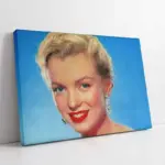 Marilyn Monroe Kırmızı Ruj | Kanvas Tablo | Cam Tablo | Mdf Tablo | A31286