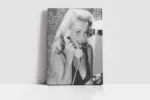 Marilyn Monroe Telefonla Konuşurken | Kanvas Tablo | Cam Tablo | Mdf Tablo | A31288 - Görsel 2
