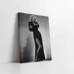 Marilyn Monroe Siyah Kıyafetiyle | Kanvas Tablo | Cam Tablo | Mdf Tablo | A31290