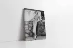 Marilyn Monroe Siyah Beyaz | Kanvas Tablo | Cam Tablo | Mdf Tablo | A31293