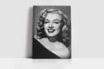 Marilyn Monroe Siyah Ruj | Kanvas Tablo | Cam Tablo | Mdf Tablo | A31297 - Görsel 2