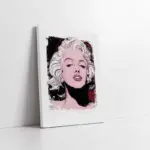 Soyut Marilyn Monroe | Kanvas Tablo | Cam Tablo | Mdf Tablo | A31302