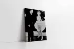Marilyn Monroe Beyaz Kıyafetiyle | Kanvas Tablo | Cam Tablo | Mdf Tablo | A31305