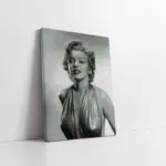 Marilyn Monroe Siyah Beyaz | Kanvas Tablo | Cam Tablo | Mdf Tablo | A31310