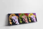 Marilyn Monroe Pop Art | Kanvas Tablo | Cam Tablo | Mdf Tablo | A31314
