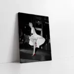 Marilyn Monroe Uçuşan Beyaz Eteğiyle | Kanvas Tablo | Cam Tablo | Mdf Tablo | A31315