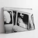 Marilyn Monroe Muazzam Gülüşü Siyah Beyaz | Kanvas Tablo | Cam Tablo | Mdf Tablo | A31317