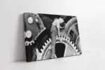 Charlie Chaplin Siyah Beyaz | Kanvas Tablo | Cam Tablo | Mdf Tablo | A31318