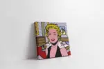 Marilyn Monroe Soyut Resim | Kanvas Tablo | Cam Tablo | Mdf Tablo | A31320