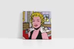 Marilyn Monroe Soyut Resim | Kanvas Tablo | Cam Tablo | Mdf Tablo | A31320 - Görsel 2