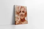 Marilyn Monroe Sarı Saçlarıyla | Kanvas Tablo | Cam Tablo | Mdf Tablo | A31321