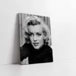 Marilyn Monroe Siyah Beyaz | Kanvas Tablo | Cam Tablo | Mdf Tablo | A31324