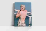 Marilyn Monroe Sırt Dekolteli | Kanvas Tablo | Cam Tablo | Mdf Tablo | A31328 - Görsel 2