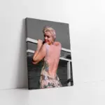 Marilyn Monroe Sırt Dekolteli | Kanvas Tablo | Cam Tablo | Mdf Tablo | A31329