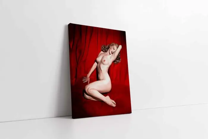 Marilyn Monroe Nü | Kanvas Tablo | Cam Tablo | Mdf Tablo | A31331 - Görsel 1