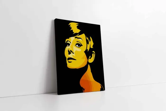 Audrey Hepburn | Kanvas Tablo | Cam Tablo | Mdf Tablo | A31355 - Görsel 1
