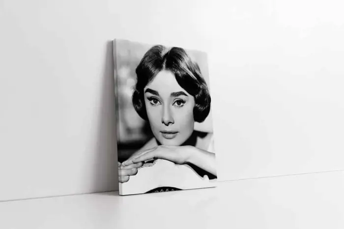 Audrey Hepburn | Kanvas Tablo | Cam Tablo | Mdf Tablo | A31356 - Görsel 1