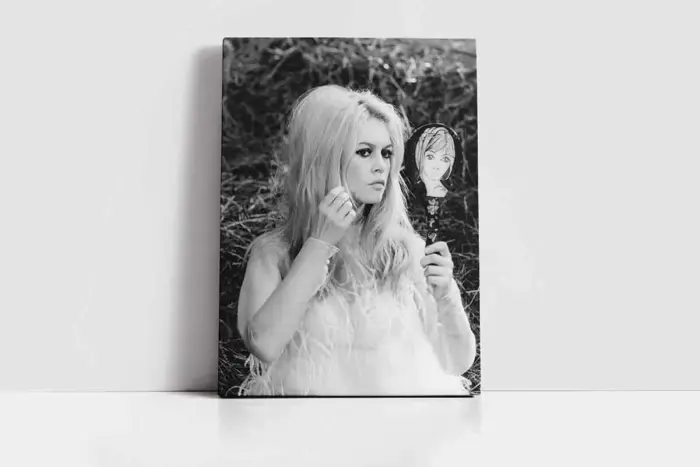 Birigitte Bardot | Kanvas Tablo | Cam Tablo | Mdf Tablo | A31362 - Görsel 2