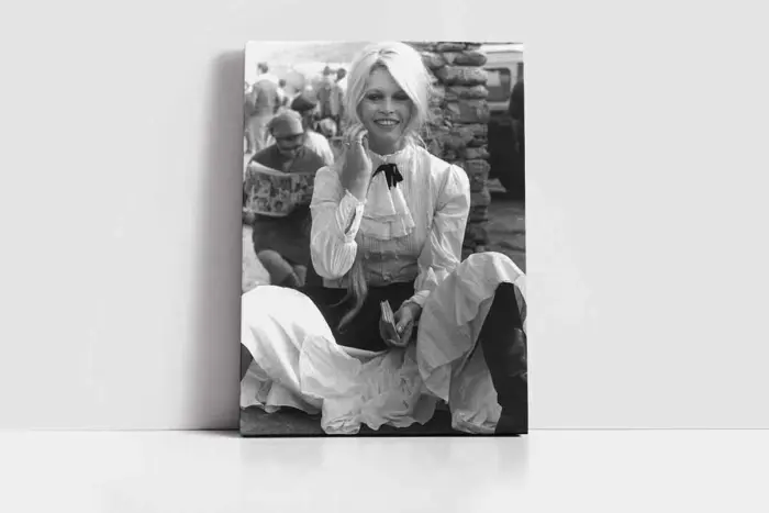 Birigitte Bardot | Kanvas Tablo | Cam Tablo | Mdf Tablo | A31364 - Görsel 2