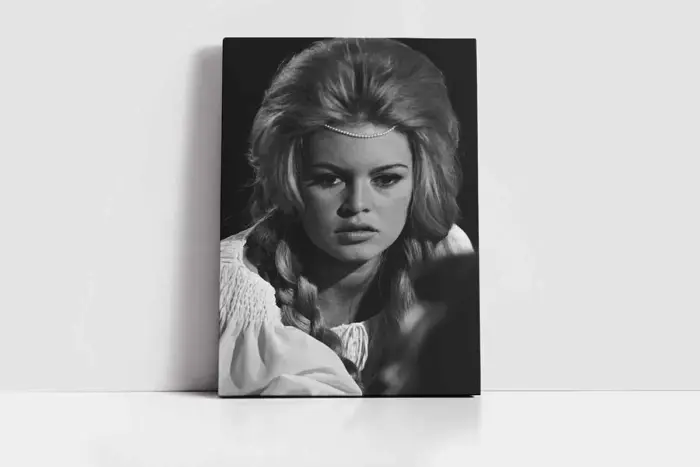 Birigitte Bardot | Kanvas Tablo | Cam Tablo | Mdf Tablo | A31365 - Görsel 2